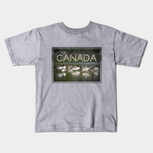 Canadian Geese Kids T-Shirt